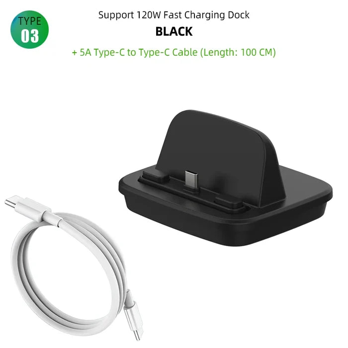 Black Type C Cable