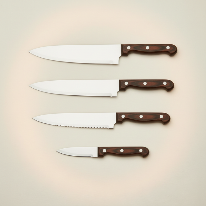 Kitchen Knife Set arrangement placeholder