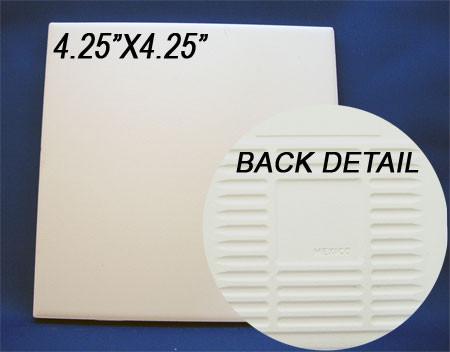 4.25x4.25 Bisque Tiles