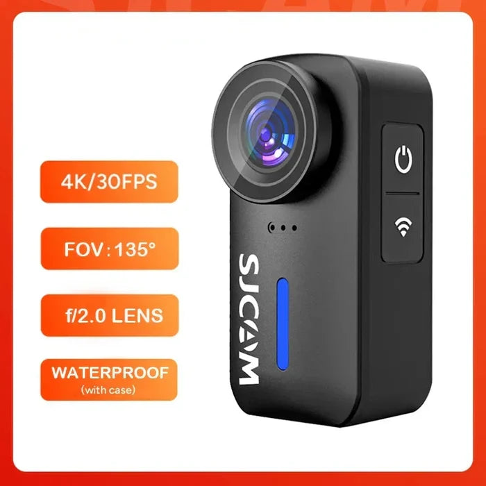 4K Action Camera EIS Stabilization Black-1