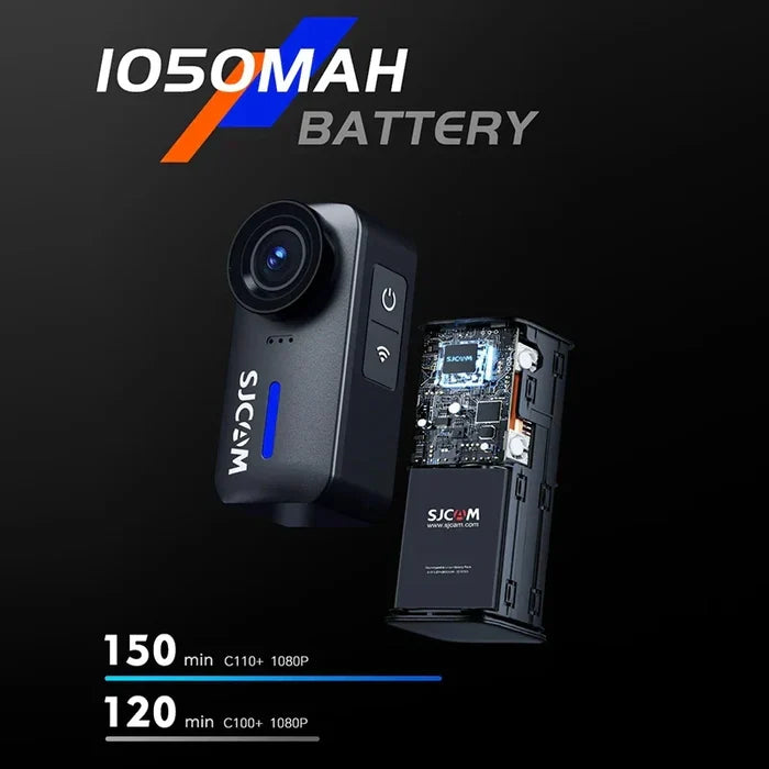 4K Action Camera EIS Stabilization Black-3