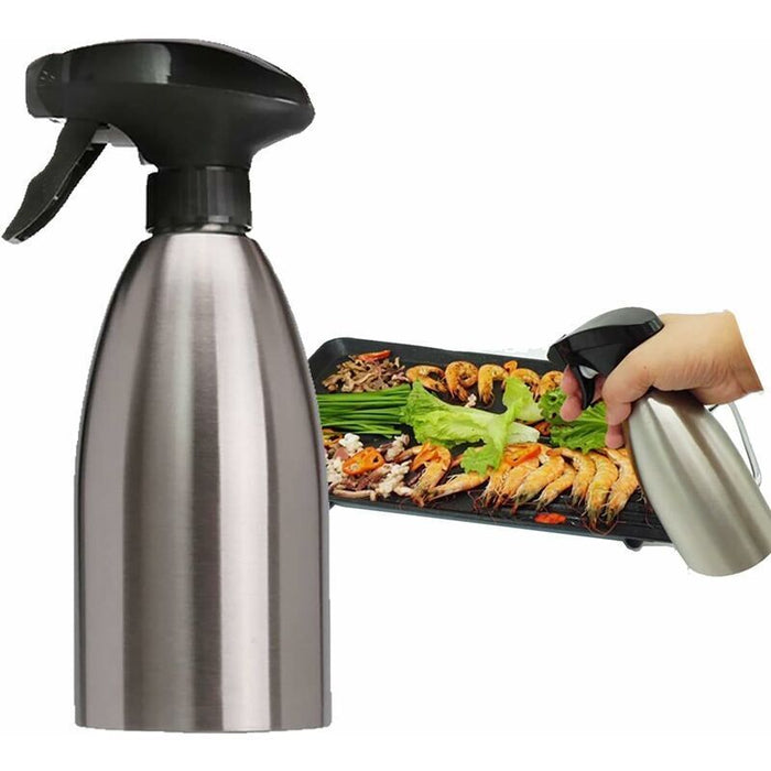 Olive Oil Sprayer, Oil Spray, Oil Spray for Cooking, BBQ, Baking, Barbecue, Cooking, Salad, 500 ml-0