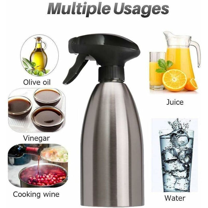 Olive Oil Sprayer, Oil Spray, Oil Spray for Cooking, BBQ, Baking, Barbecue, Cooking, Salad, 500 ml-2
