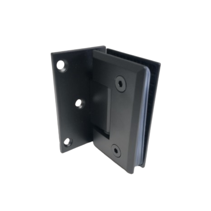 90° Wall to Glass Shower Door Hinge for Frameless Showers (Half Plate) shower accesories