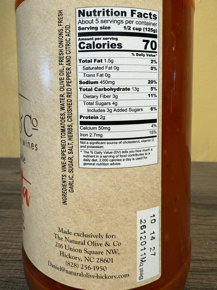 Arrabiatta Pasta Sauce