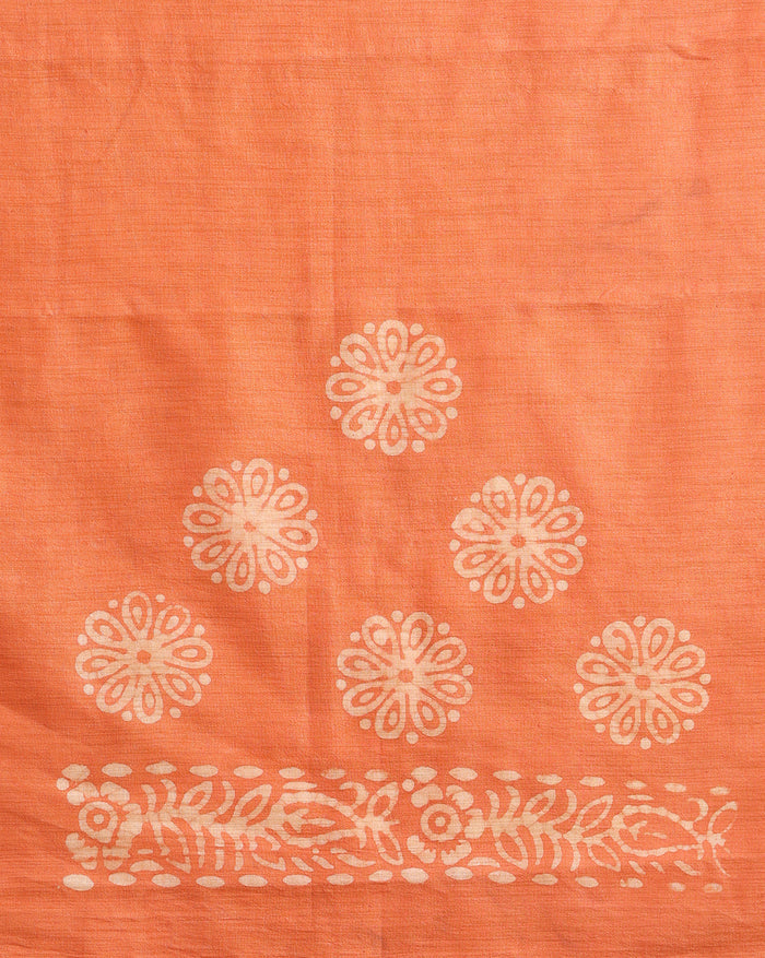 Adorable Khadi Cotton Wax Batik Hand Dyed Black Suit (T+B+D)