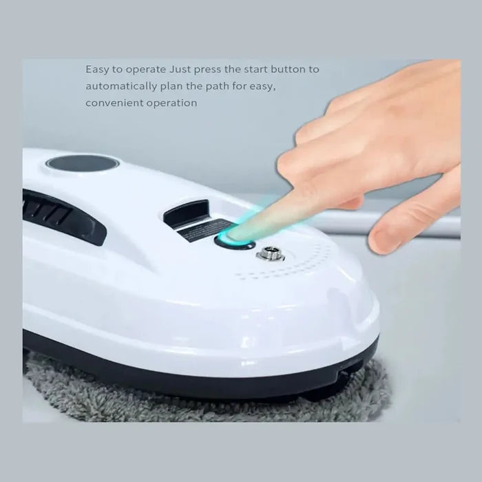 automatic window cleaning robot with one button start for easy operation and smart control.