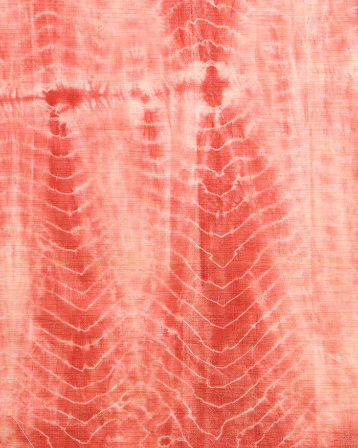 Bandhani & Shibori Khadi Silk Pink Suit (T+B+D)