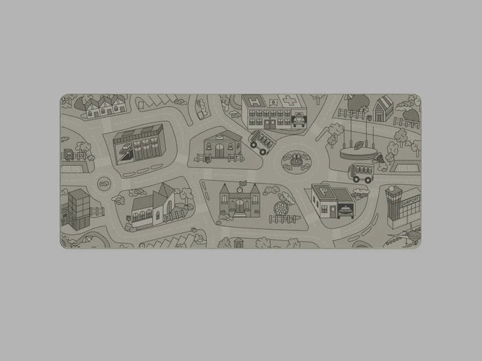 Busy Town Deskmat R3