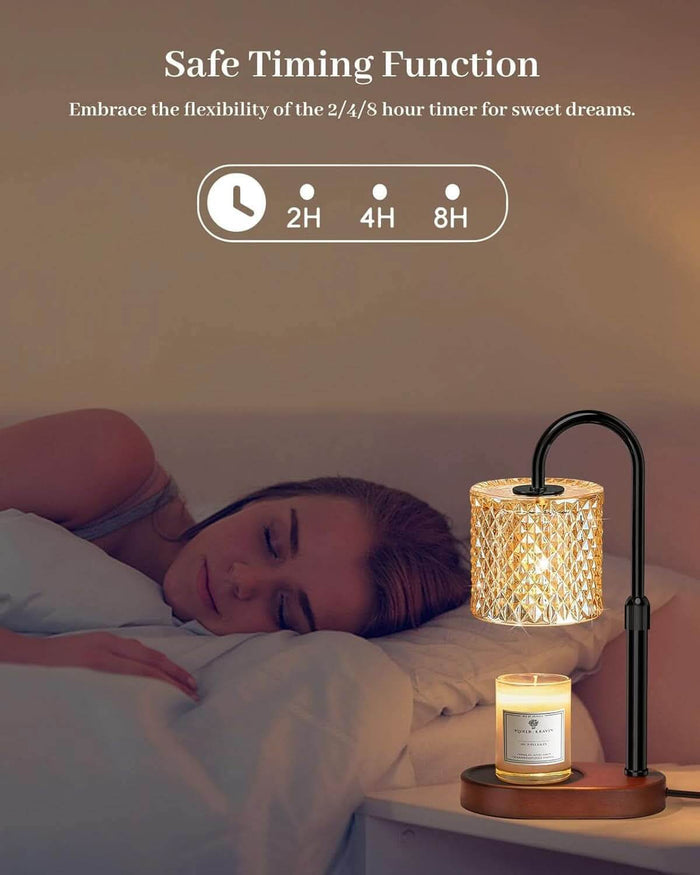 Candle Warmer Lamp 4 Level Dimmer Height Adjustable-1