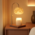 FullyAdjustable Crystal Candle Warmer Lamp With Timer-0