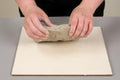 CANVAS COVERED BOARD 10" SQUARE