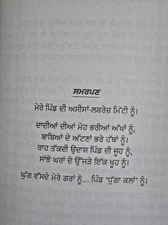 Chaali Din Novel by Gurpreet Singh Dhugga Indian Punjabi Gurmukhi Panjabi New B62