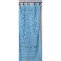 Applique Work Wall Hanging Blue Curtain
Size - 44"X84" (3.5 X 7 Ft)-Indiehaat