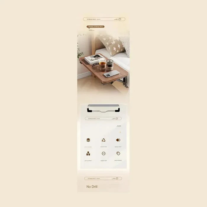 Clip-On Bedside Shelf Organizer – image 6