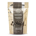 150g Packaging of Nutworks Dark Chocolate Coffee Beans showing the product name and a picture of coffee beans coated in dark chocolate.