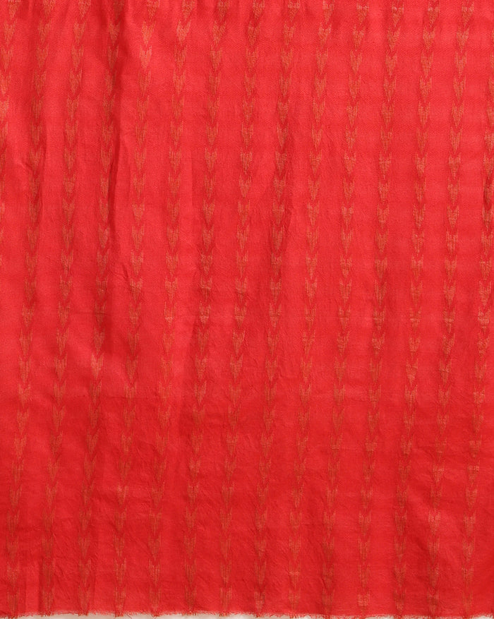 Dazzling Khadi Cotton Handcrafted Pink Suit (T+B+D)