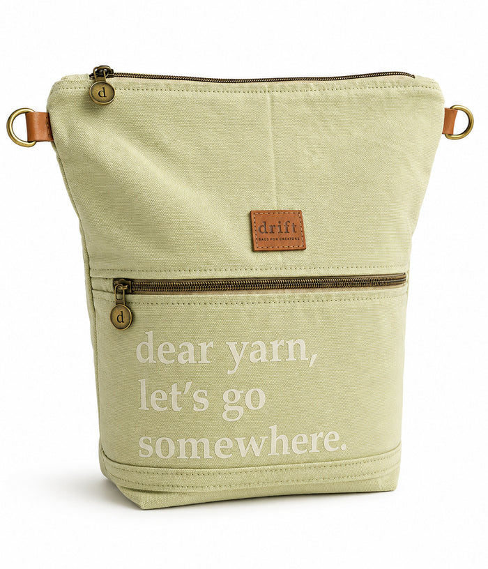 Dear Yarn Project Bag - Sage