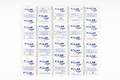 Economic Fast Ice Pack 24 Cellette Refrigeranti 880g - Ghiaccio Sintetico Ecologico Professionale