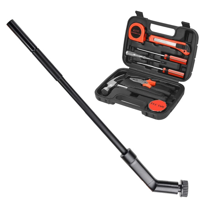 Pursonic Rechargeable Electric Scrubber & Handy Solutions 9-Piece Tool Kit Home Cleaning & Repair Bundle-0