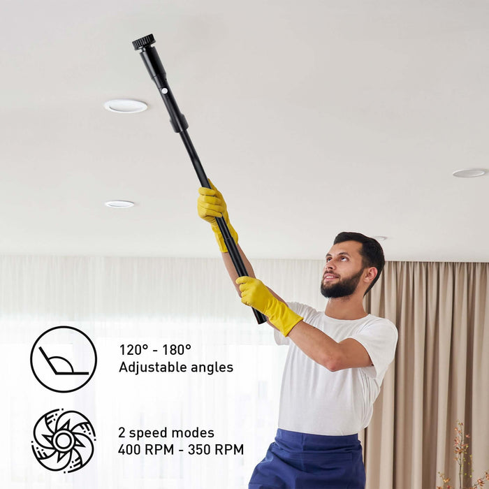Pursonic Rechargeable Electric Scrubber & Handy Solutions 9-Piece Tool Kit Home Cleaning & Repair Bundle-1