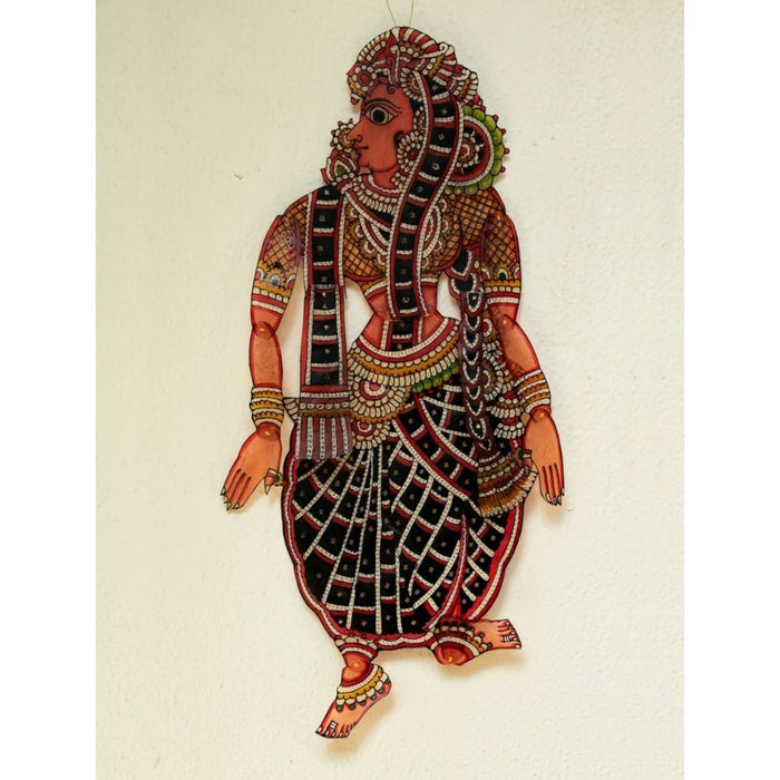 Multicolor Handcrafted Leather Seeta Painting
-Indiehaat