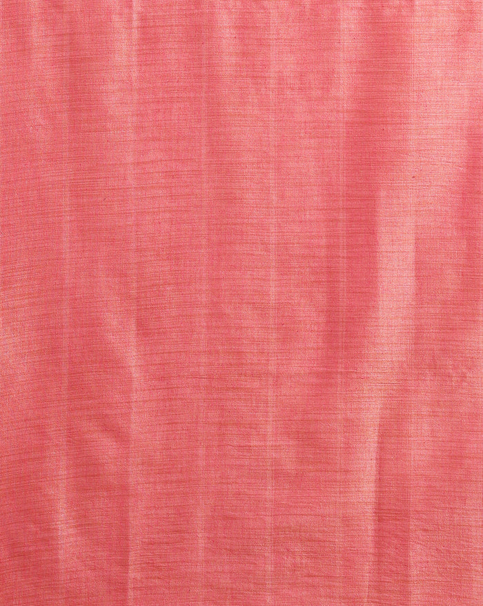 Embroidered Serene Khadi Cotton Peach Suit (T+B+D) Piece
