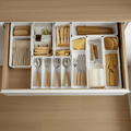 Expandable Drawer Organizer Storage Box | Foldable Divider for Kitchen, Bedroom & Snacks-0