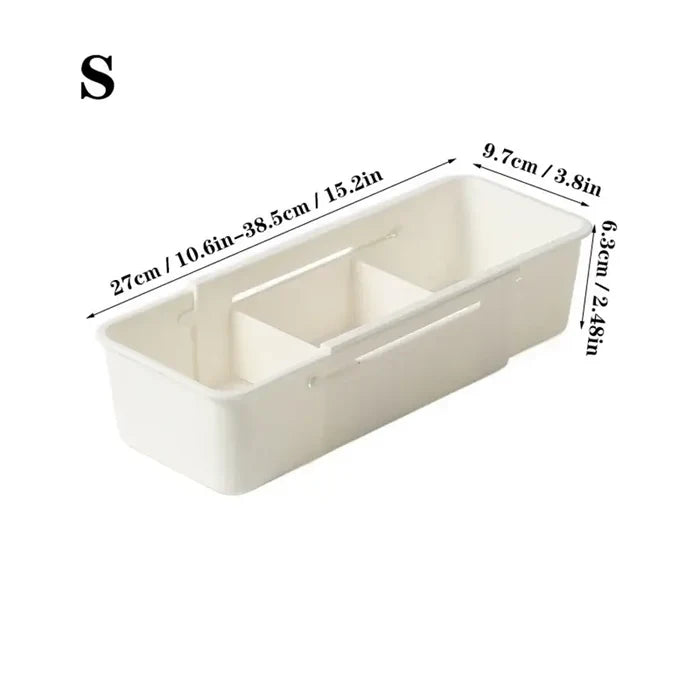 Expandable Drawer Organizer Storage Box | Foldable Divider for Kitchen, Bedroom & Snacks-5