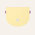 Flap Universal | Lemon Cream with Silver hardware