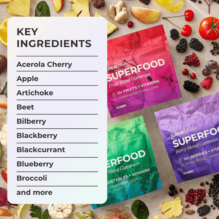 Fruit, Vegetable & Berry Blend Chewable Gummies