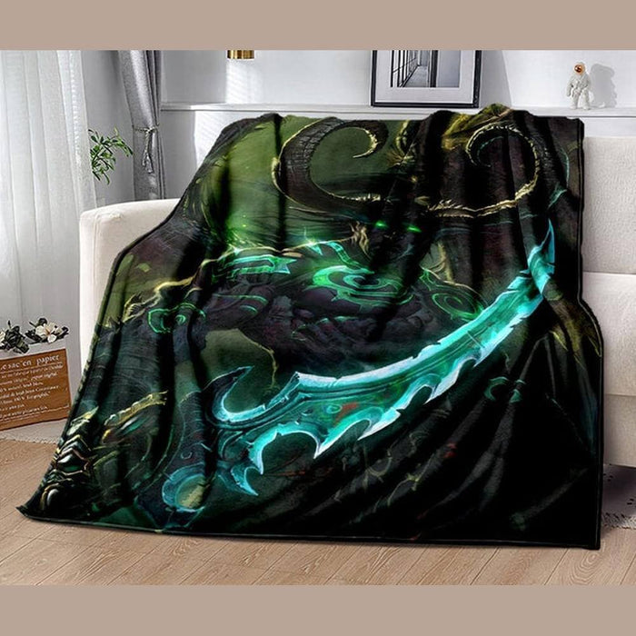 Gamer Plush Throw Blanket – Soft Flannel, Multiple Sizes & Designs – image 6