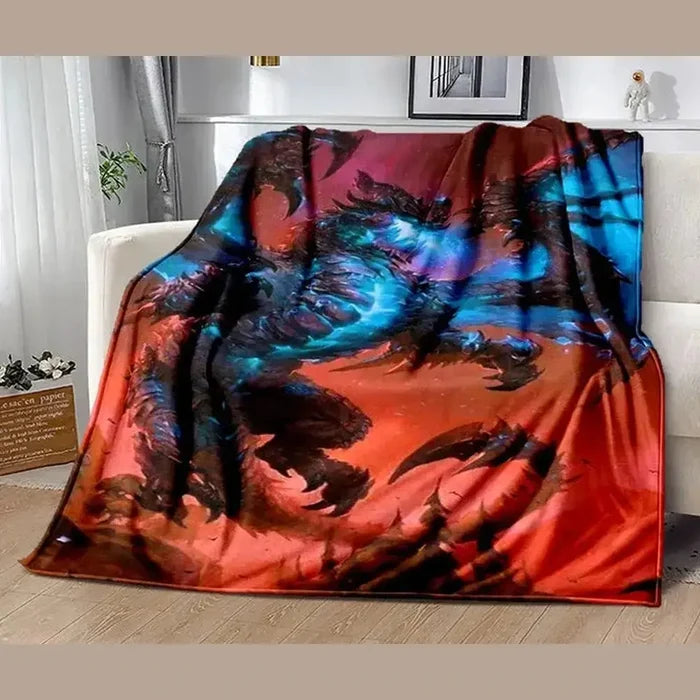 Gamer Plush Throw Blanket – Soft Flannel, Multiple Sizes & Designs – image 7