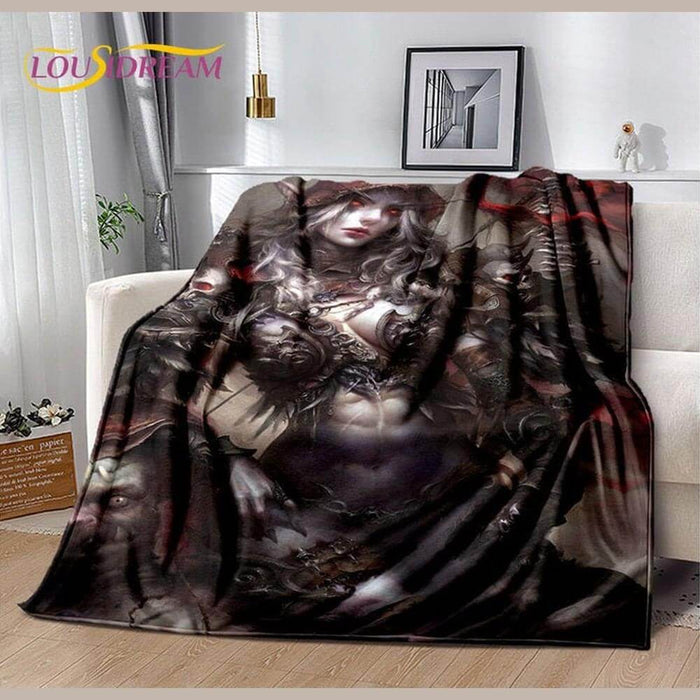 Gamer Plush Throw Blanket – Soft Flannel, Multiple Sizes & Designs – image 8