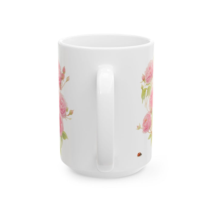 Garden Roses Ceramic Mug