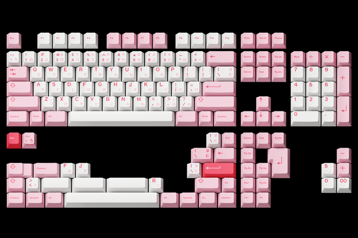 GMK keycaps leftover