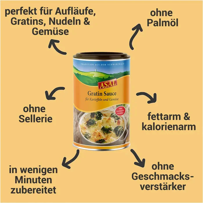 Gratin Sauce fettarm 200g