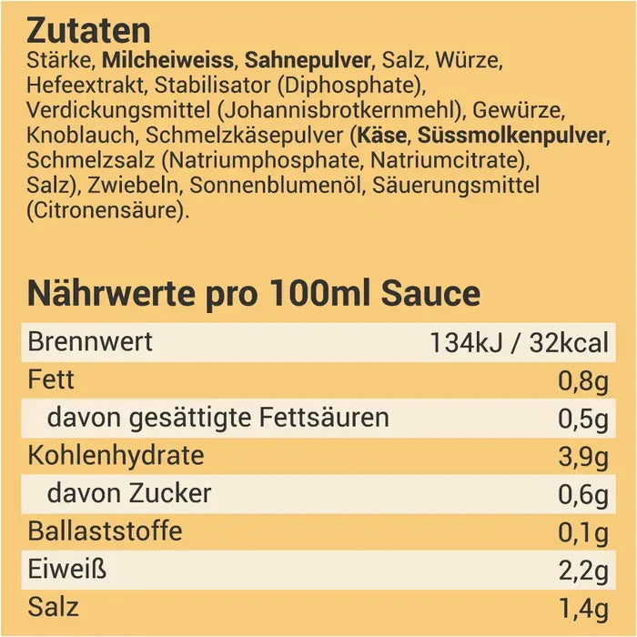 Gratin Sauce fettarm 200g