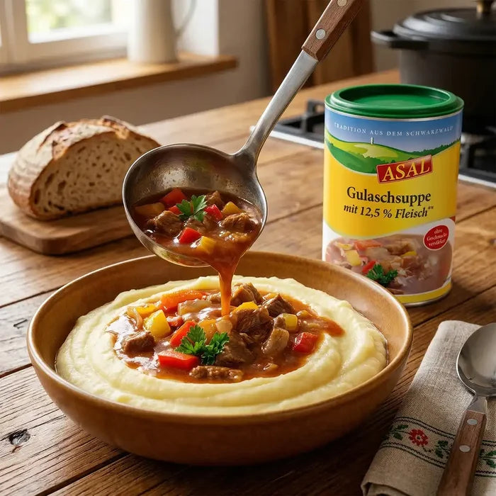 Gulaschsuppe mit 12% Rindfleisch