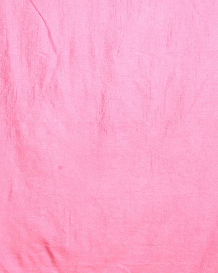 Handdyed Katan Silk Blue & Pink Contrast Suit (T+B+D)