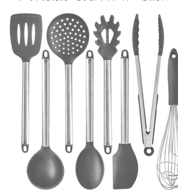 Modern and Simple Silicone Kitchen Utensil and Appliance Set-2