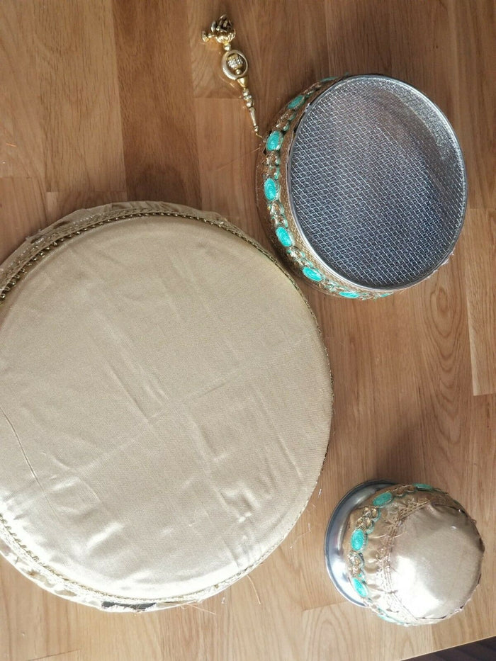 Hindu fast worship karva chauth vrat thali set special pooja karwa vrata katha e