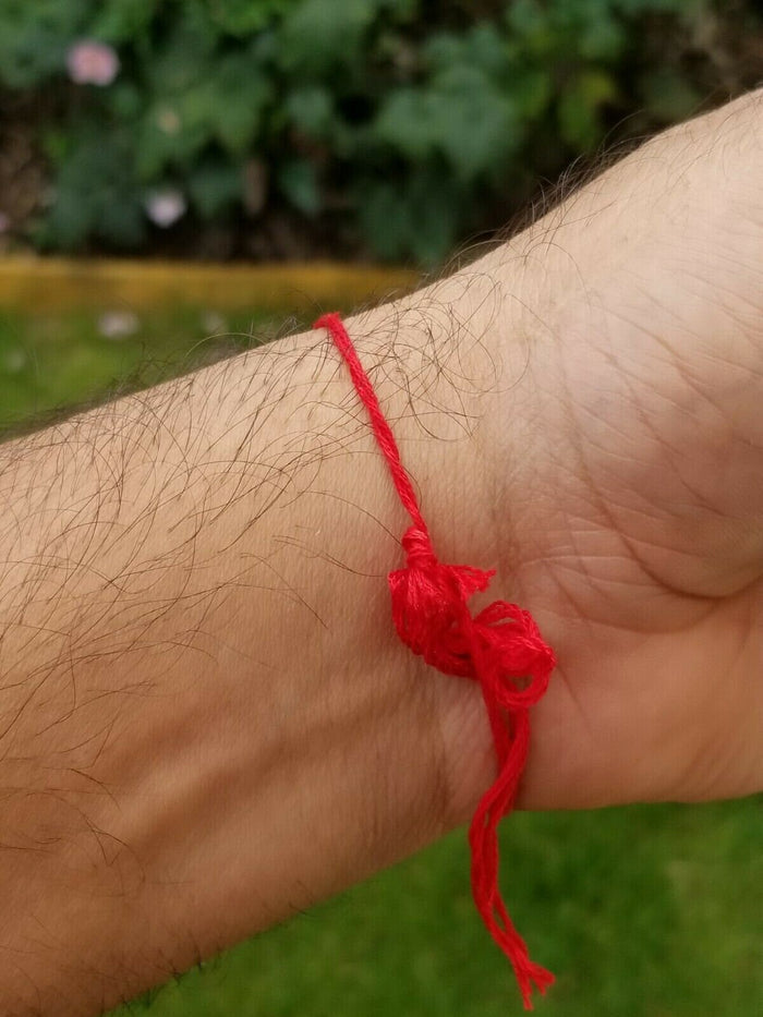 Hindu red thread evil eye protection stunning bracelet luck talisman amulet ll1