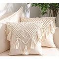 Macrame Cushion Cover 
Size : 16X16-Indiehaat