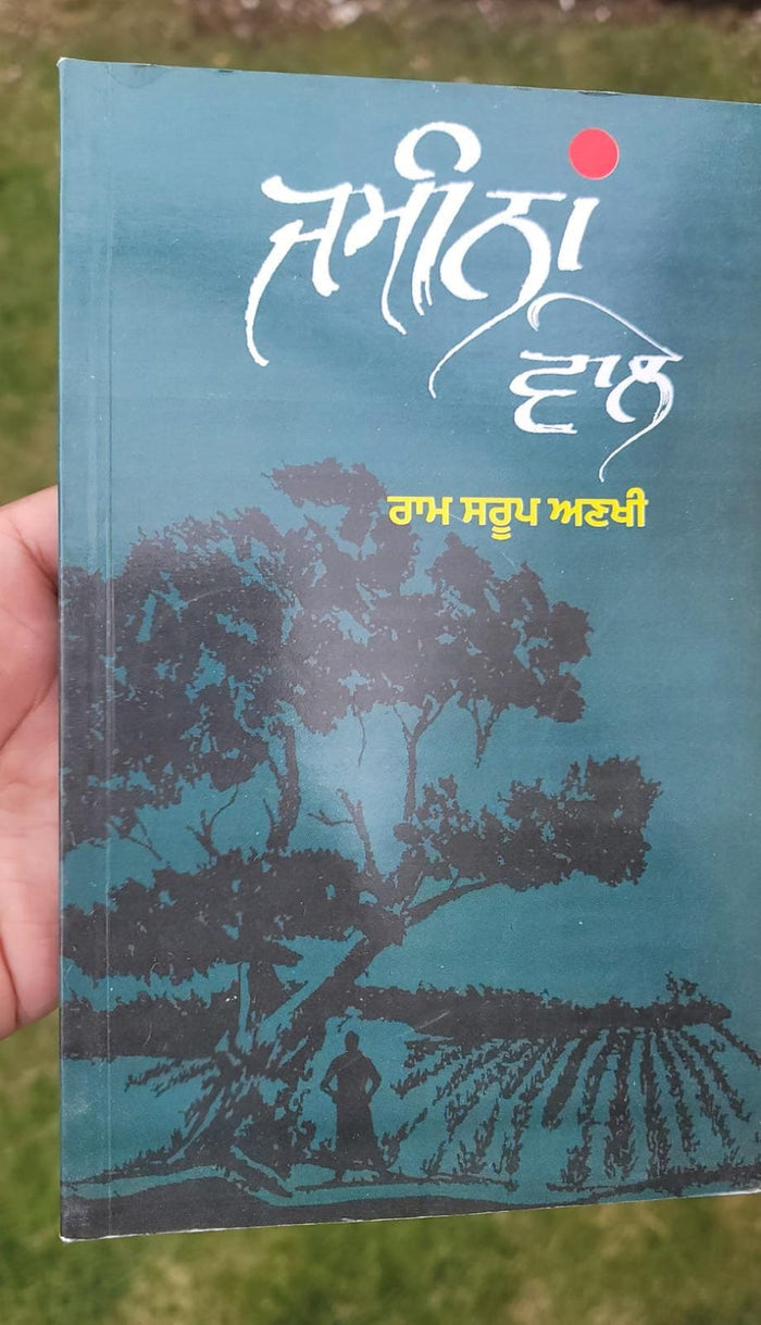 Jameena Wale Novel Ram Saroop Ankhi Punjabi Gurmukhi Literature Panjabi Book B6