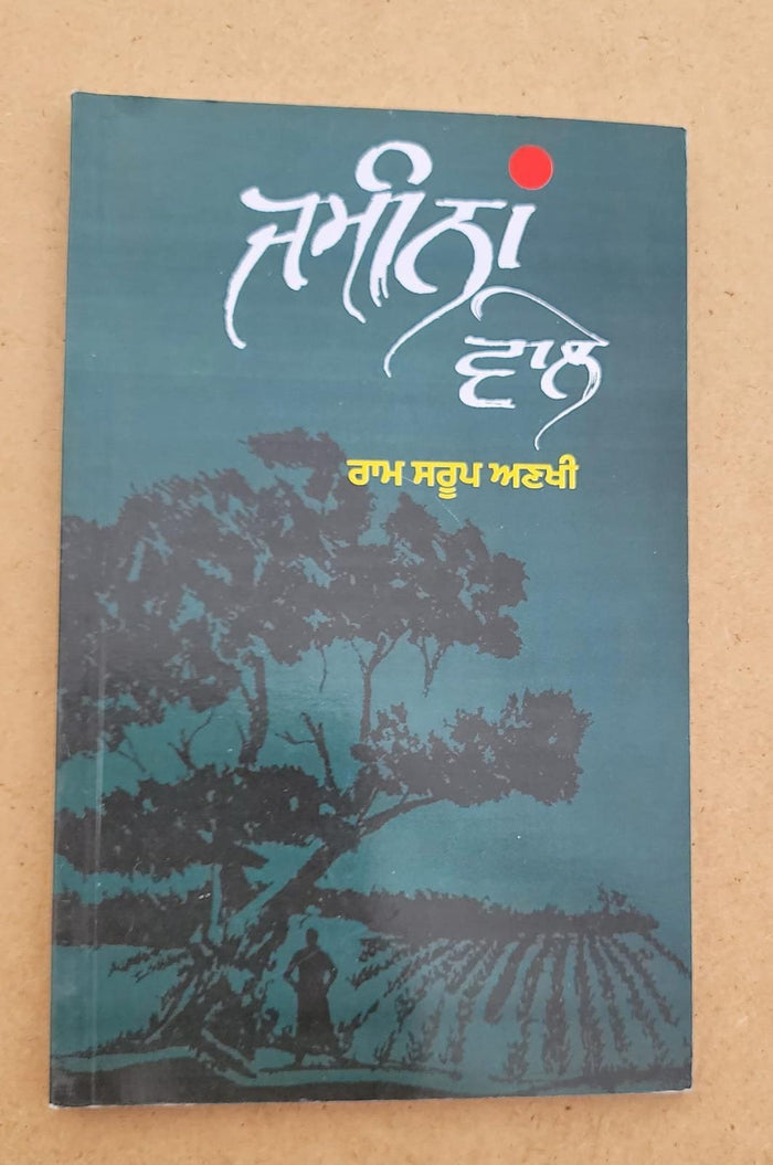 Jameena Wale Novel Ram Saroop Ankhi Punjabi Gurmukhi Literature Panjabi Book B6