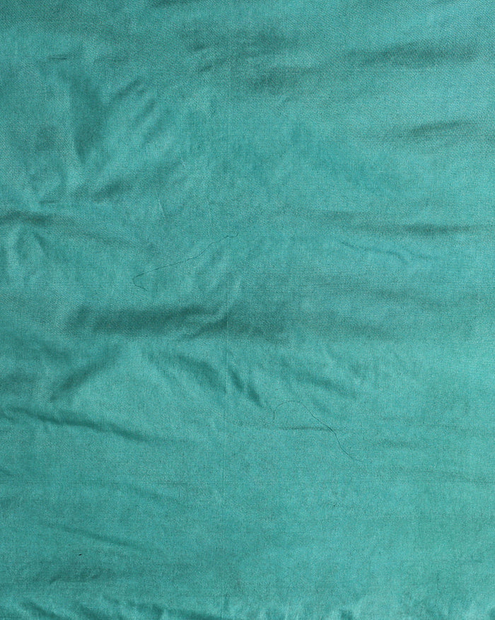 Katan Silk Color-Rich Handcrafted Green Suit (T+B+D)