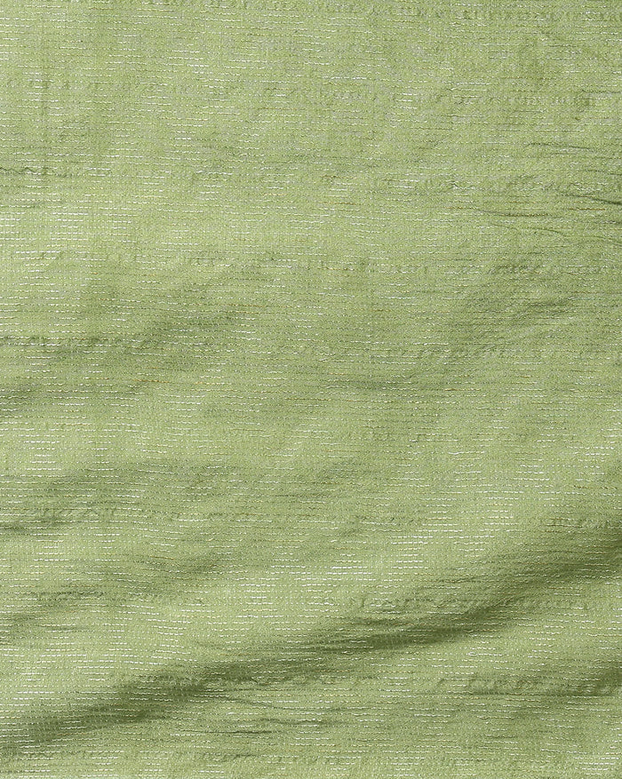 Katan Silk Eclipsing Handcrafted Green Suit (T+B+D)