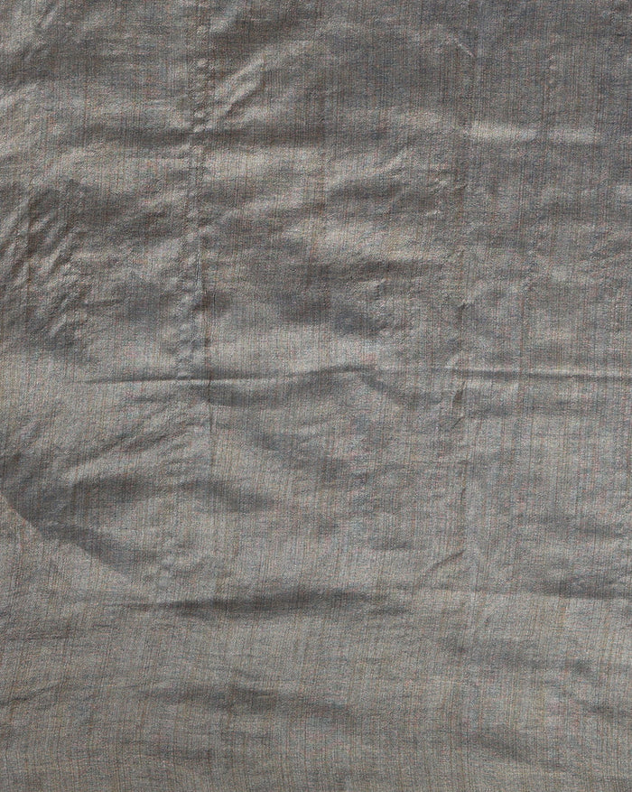 Katan Silk Shibiori Dyed Green Suit (T+B+D)