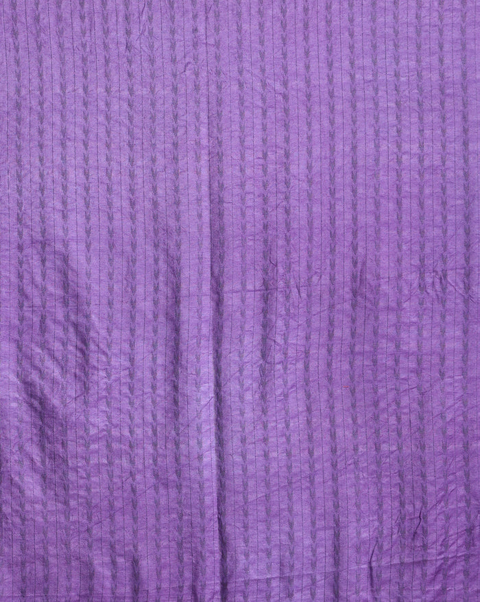 Katan Silk Whispering Handcrafted Purple Suit (T+B+D)